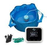 Detox Ionic Cleanse Vibrat FootBath Whirlpool Arrays Electric Mini Foot Spa Bath Massager Machines  Aqua Pressotherapy Therapy
