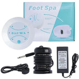 Detox Ionic Mini Foot Spa Bath Massager with Basin Cleanse FootBath Machine Electric Whirlpool Care Massager Arrays Aqua Cleanse