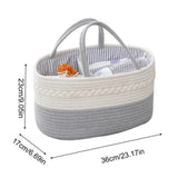 Diaper Bag Organizer Nursery Wet Wipes Container With Compartment Portable Diaper Bag With Handle Changing Table Organization