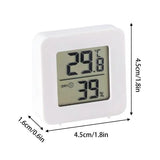 Digital Thermometer Hygrometer Indoor Room Thermometer Temperature And Humidity Monitor Weather Station