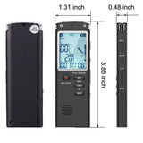 Digital Voice Recorder Mini Spy Professional Dictaphone Audio Recording With WAV,MP3 Player Grabadora De Voz 8GB 16GB 32GB