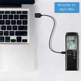 Digital Voice Recorder Mini Spy Professional Dictaphone Audio Recording With WAV,MP3 Player Grabadora De Voz 8GB 16GB 32GB