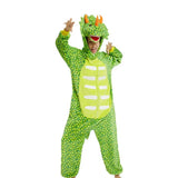 Dinosaur Adult Pajamas Adults Sleepwear Childlike Hoodied Sleepwear Cosplay Accessories For Home Leisure Festival Parade