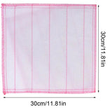 Dish Cloths For Washing Dishes 5-layer Dish Towels For Washing Dishes 30x30cm Household Cleaning Cloth For Wiping And Washing