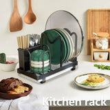 Dish Racks For Kitchen Counter Kitchen Rack Dish Drying Rack Large Capacity Sink Racks With Utensil Holder Kitchen Drying Rack