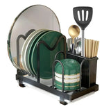 Dish Racks For Kitchen Counter Kitchen Rack Dish Drying Rack Large Capacity Sink Racks With Utensil Holder Kitchen Drying Rack