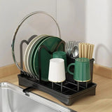 Dish Racks For Kitchen Counter Kitchen Rack Dish Drying Rack Large Capacity Sink Racks With Utensil Holder Kitchen Drying Rack