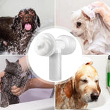Dog Bath Brush Auto Foaming Cat Shampoo Brush Puppy Washing Comb Pets Shampoo Massager Combs Dog Scrubber Pet Shower Brush