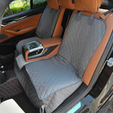 Dog Car Seat Cover Pet Travel Carrier Mattress Waterproof Dog Car Seat Protector With Middle Seat Armrest For Dogs