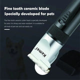 Dog Clippers Low Noise Professional Rechargeable Cordless Quiet Dog Grooming Kit for Cats Pets