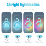Dog Collar Light IPX8 Waterproof Dog Collar Lights Light Up Dog Collars LED Dog Light Pet Collars For Night Walking LED Light