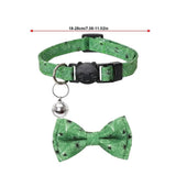 Dog Collar With Bowtie Spooky Pumpkin Spider BowTie Collars For Pets Dogs Apparel Accessories For Photography Wedding Home