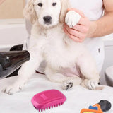 Dog Grooming Brush TPR Skin-Friendly Pet Brush Long Short Haired Hamsters Medium Large Rabbits Combs For Pet Hospital Pet