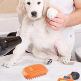 Dog Grooming Brush TPR Skin-Friendly Pet Brush Long Short Haired Hamsters Medium Large Rabbits Combs For Pet Hospital Pet