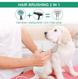 Dog Hair Dryer Pet Dryer Portable 2 in 1 Pet Grooming Hair Dryer And Comb Brush For Small and Medium Dogs and Cats new