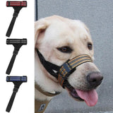 Dog Muzzles Unwanted Chewing Prevent Dogs Mouth Muzzles Night Reflective Large Dogs Training Supplies For Home Outdoor Playing