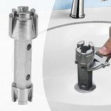 Dual Ended Wrench For Drain Aluminum Alloy Dumbell Wrench Heavy Duty Bathtub Drains Accessories For Hand Washing Sinks Wash