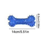 Durable Dog Chew Toys Natural Non-Toxic Anti-bite Puppy Spiky Bone Toy For Small Medium Large Dogs Pet Chew Bone Toy Stick