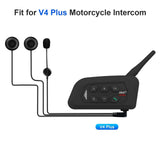 EJEAS 3.5mm Jack HiFi CVC Noise Reduction Microphone Headset for V6 Series Q2 Q7 V4 Plus Motorcycle Bluetooth Helmet Intercom