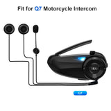 EJEAS 3.5mm Jack HiFi CVC Noise Reduction Microphone Headset for V6 Series Q2 Q7 V4 Plus Motorcycle Bluetooth Helmet Intercom