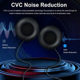 EJEAS 3.5mm Jack HiFi CVC Noise Reduction Microphone Headset for V6 Series Q2 Q7 V4 Plus Motorcycle Bluetooth Helmet Intercom