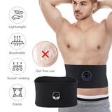 EMS Abdominal Gym Belt Fat Burner Loss Weight Body Slimming Shaping Massage Equipment Vibration Muscle Stimulator Waist Band