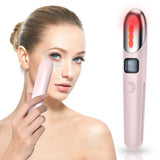 EMS Eye Massage Instrument Vibrator Led Photon Therapy Eyes Beauty Device Hot Compress Microcurrent Anti Dark Circle Wrinkles