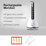 EMS Massager For Body Slimming Machine Infrared Therapy Gua Sha Scraping Fat Burner Weight Loss Electro Stimulator Vibrators SPA