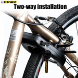 ETOOK Steel Pipe Lock Portable Hardware Road Bike Lock High Safety and Durable Mountain Bike Lock Closed Bicycle Lock