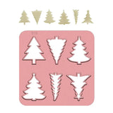 Earring Clay Cutters 3D Printer Clay Cutters For Clay Jewelry DIY Mold Clay Mini Clay Cutters For Holiday Earrings Making