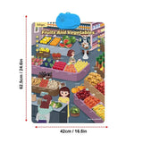 Educational Toys Alphabet Poster Interactive Educational Poster Toy Chart Kindergarten Learning Poster Interactive Chart For 3-4