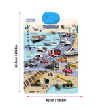 Educational Toys Alphabet Poster Interactive Educational Poster Toy Chart Kindergarten Learning Poster Interactive Chart For 3-4