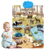 Educational Toys Alphabet Poster Interactive Educational Poster Toy Chart Kindergarten Learning Poster Interactive Chart For 3-4