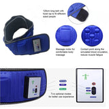 Electric Abdominal Stimulator Body Vibrating Slimming Belt Belly Muscle Waist Trainer Massager X5 Times Weight Loss Fat Burning
