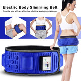 Electric Abdominal Stimulator Body Vibrating Slimming Belt Belly Muscle Waist Trainer Massager X5 Times Weight Loss Fat Burning