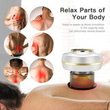 Electric Cupping Set Heat Vibrate Cupping Therapy 3 in 1 Cellulite Rechargeable Smart Vacuum Cupping Therapy Massager Machine