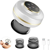 Electric Cupping Set Heat Vibrate Cupping Therapy 3 in 1 Cellulite Rechargeable Smart Vacuum Cupping Therapy Massager Machine