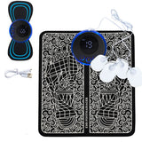 Electric EMS Foot Massager Pad Feet Massage Mat Muscle Stimulation Relief Pain Relax Pulse Therapy Improve Blood Circulation
