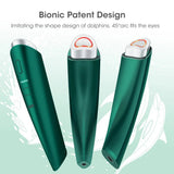 Electric Eye Massager Eye Skin Lift Anti Age Wrinkle Skin Care Tool 42℃ Hot Compress Vibration Massage Relax Eyes Photo Therapy