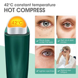 Electric Eye Massager Eye Skin Lift Anti Age Wrinkle Skin Care Tool 42℃ Hot Compress Vibration Massage Relax Eyes Photo Therapy