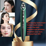 Electric Eye Massager Eye Skin Lift Anti Age Wrinkle Skin Care Tool Vibration Hot Massage Relax Eyes Photo Therapy Beauty Tools