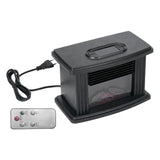 Electric Fireplaces 1000W Electric Stove Heater With 3D Flame Home Heating Equipment For Living Room Study Room Game Room