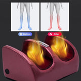 Electric Foot Massager Hot Compression Heating Therapy Shiatsu Kneading Roller Muscle Relaxation Pain Relief Foot Spa Machines