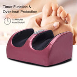 Electric Foot Massager Hot Compression Heating Therapy Shiatsu Kneading Roller Muscle Relaxation Pain Relief Foot Spa Machines