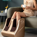 Electric Heating Foot Massager Leg Massager Device Reflexology Shiatsu Feet Massage Machine Pain Relief Massager Physiotherapy
