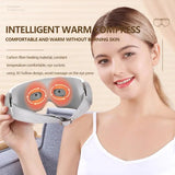 Electric Nano Steam Eye Massager Smart Airbag Vibration Hot Compress Relieve Eye Fatigue Dark Circles Bluetooth Eye Care Device