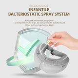 Electric Nano Steam Eye Massager Smart Airbag Vibration Hot Compress Relieve Eye Fatigue Dark Circles Bluetooth Eye Care Device