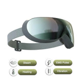 Electric Pulse Eye Massager Steam Heating Eye Massage Device Hot Compress Eyes Care Glasses Vibration EMS Acupoint Tired Dry Eye