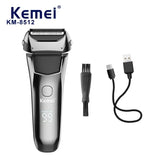Electric Razor Waterproof Foil Shaver Wet and Dry Shave Grooming Beard Trimmer for Men