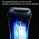 Electric Razor Waterproof Foil Shaver Wet and Dry Shave Grooming Beard Trimmer for Men